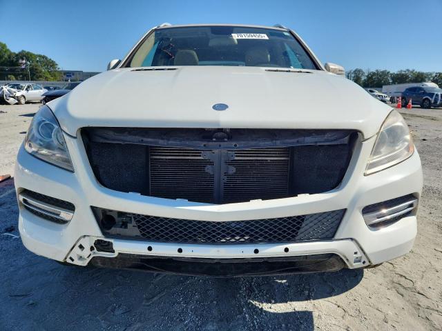 4JGDA5HB0CA025363 - 2012 MERCEDES-BENZ ML 350 4MATIC WHITE photo 5