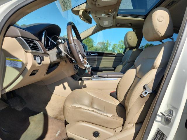 4JGDA5HB0CA025363 - 2012 MERCEDES-BENZ ML 350 4MATIC WHITE photo 7