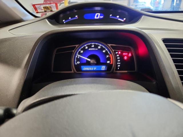 2HGFA16579H541718 - 2009 HONDA CIVIC LX RED photo 9
