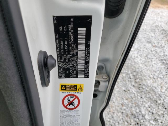 5TDKKRFH6GS161786 - 2016 TOYOTA HIGHLANDER XLE WHITE photo 13