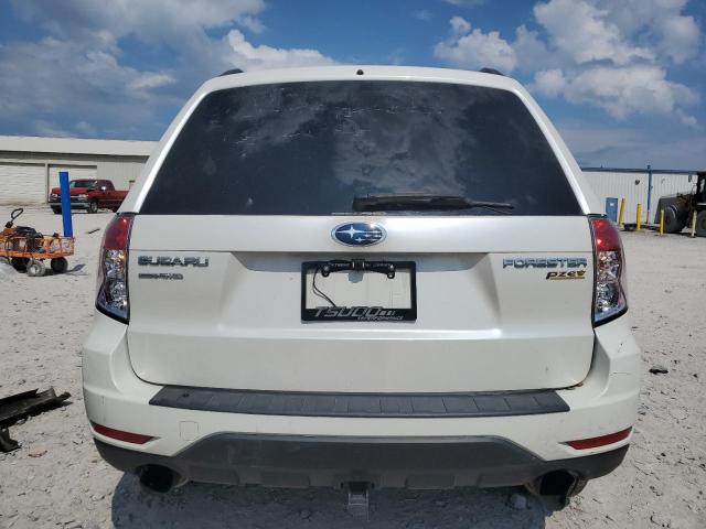JF2SH6CC5AG707356 - 2010 SUBARU FORESTER 2.5X PREMIUM WHITE photo 6
