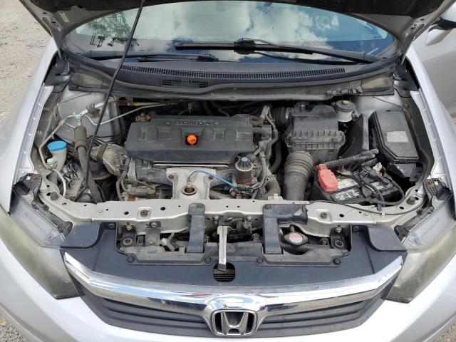 19XFB2F89CE035144 - 2012 HONDA CIVIC EX SILVER photo 11