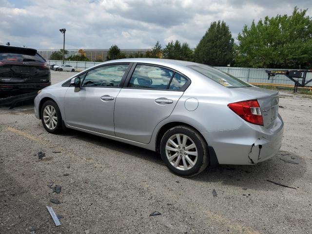 19XFB2F89CE035144 - 2012 HONDA CIVIC EX SILVER photo 2