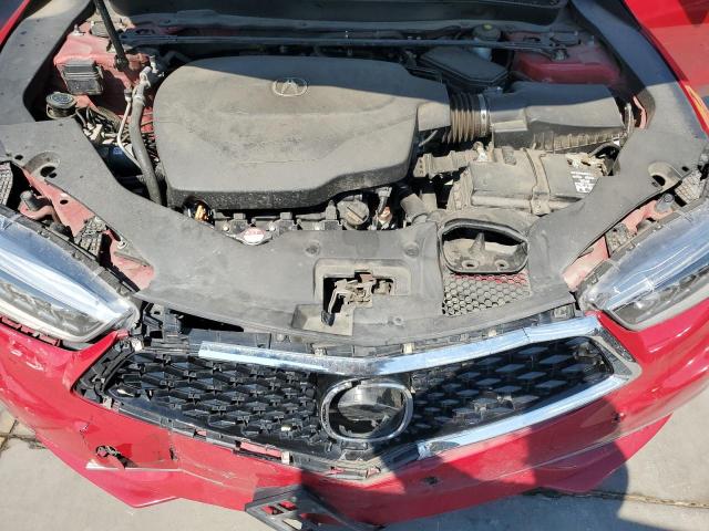 19UUB2F49KA008744 - 2019 ACURA TLX TECHNOLOGY RED photo 11