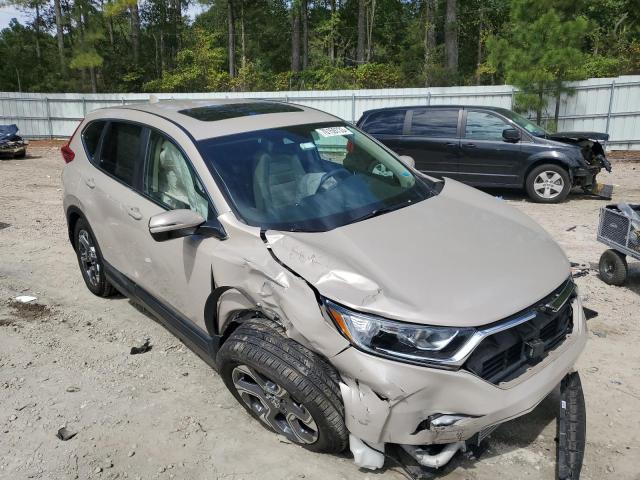 5J6RW2H84JL019172 - 2018 HONDA CR-V EXL BEIGE photo 4