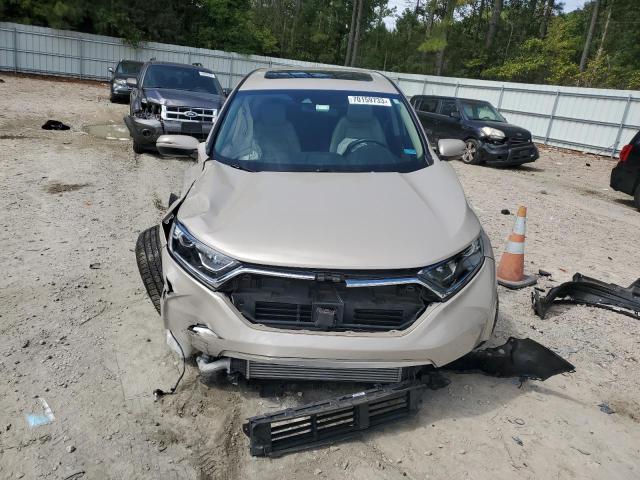 5J6RW2H84JL019172 - 2018 HONDA CR-V EXL BEIGE photo 5