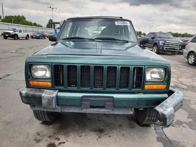 1J4FF48S61L511678 - 2001 JEEP CHEROKEE SPORT GREEN photo 5