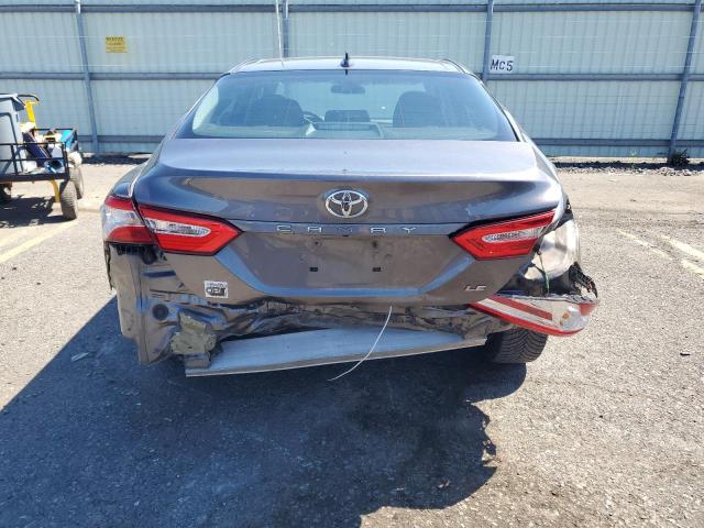 4T1B11HK8KU813577 - 2019 TOYOTA CAMRY L GRAY photo 6