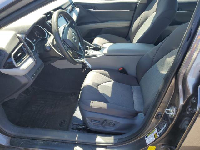 4T1B11HK8KU813577 - 2019 TOYOTA CAMRY L GRAY photo 7