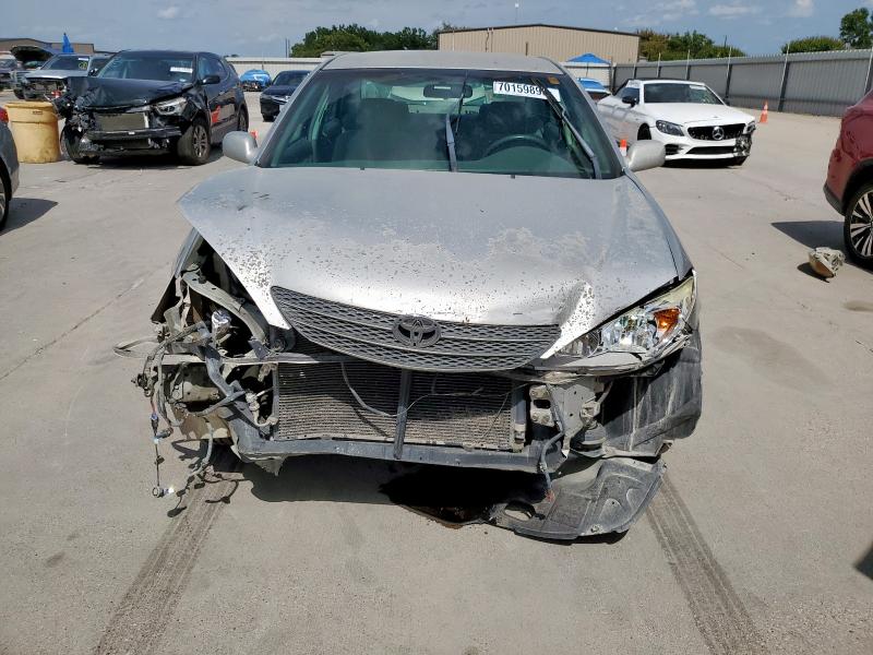 4T1BE32KX4U373633 - 2004 TOYOTA CAMRY LE SILVER photo 5