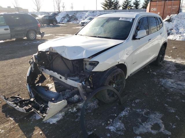 5UXWX9C51E0D09695 - 2014 BMW X3 XDRIVE28I WHITE photo 2