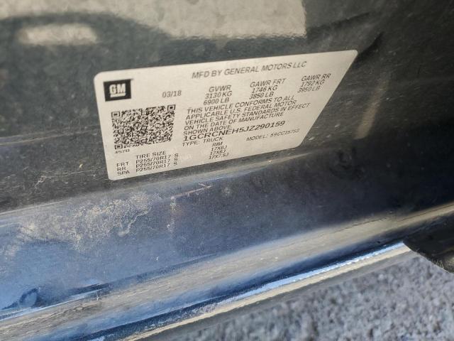 1GCRCNEH5JZ290159 - 2018 CHEVROLET SILVERADO C1500 Grafito foto 12