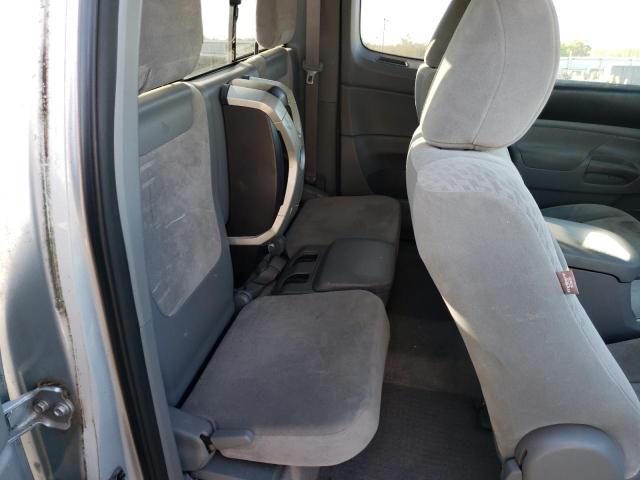 5TEUU42N29Z632257 - 2009 TOYOTA TACOMA ACCESS CAB ვერცხლისფერი ფოტო 10