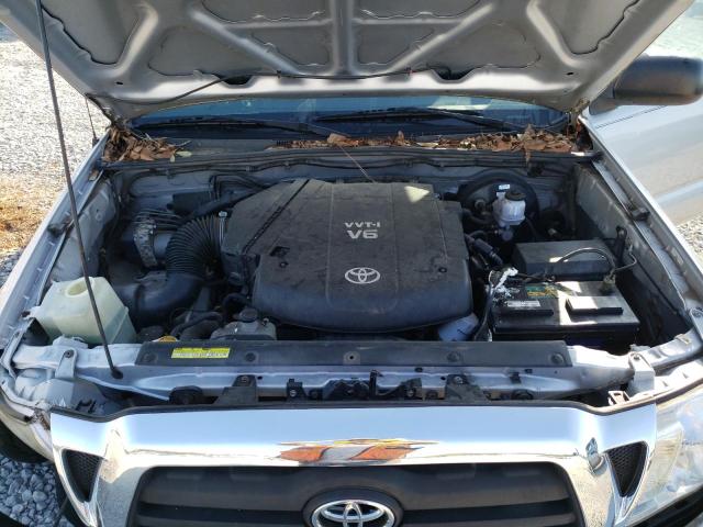 5TEUU42N29Z632257 - 2009 TOYOTA TACOMA ACCESS CAB ვერცხლისფერი ფოტო 11