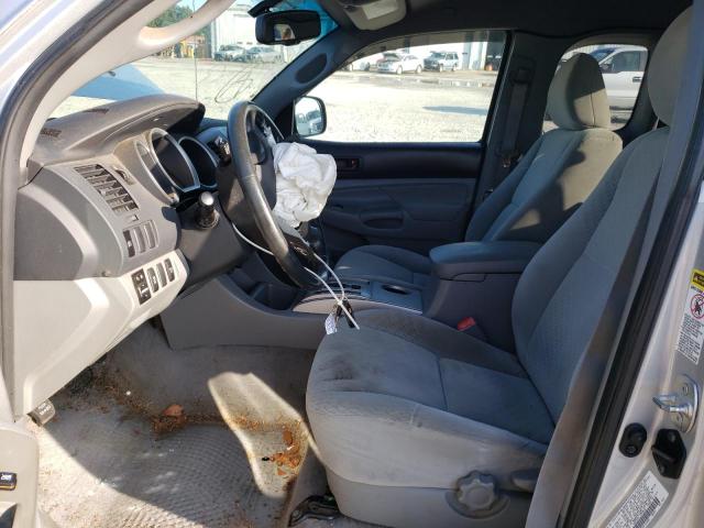 5TEUU42N29Z632257 - 2009 TOYOTA TACOMA ACCESS CAB ვერცხლისფერი ფოტო 7