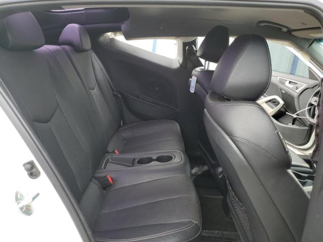 KMHTC6AE1EU208532 - 2014 HYUNDAI VELOSTER TURBO WHITE photo 10