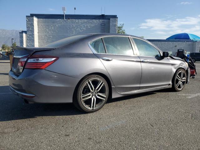 1HGCR2F53GA095368 - 2016 HONDA ACCORD SPORT Сұр фото 3