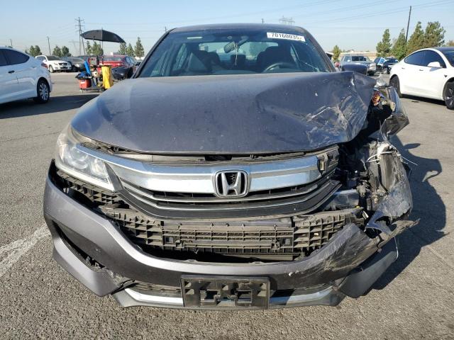 1HGCR2F53GA095368 - 2016 HONDA ACCORD SPORT Сұр фото 5