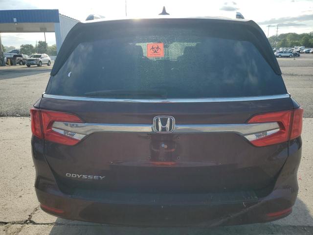 5FNRL6H78LB019324 - 2020 HONDA ODYSSEY EXL MAROON photo 6