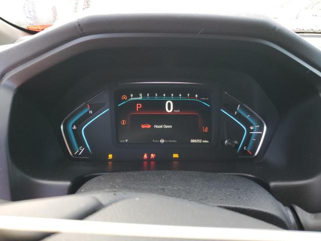 5FNRL6H78LB019324 - 2020 HONDA ODYSSEY EXL MAROON photo 9