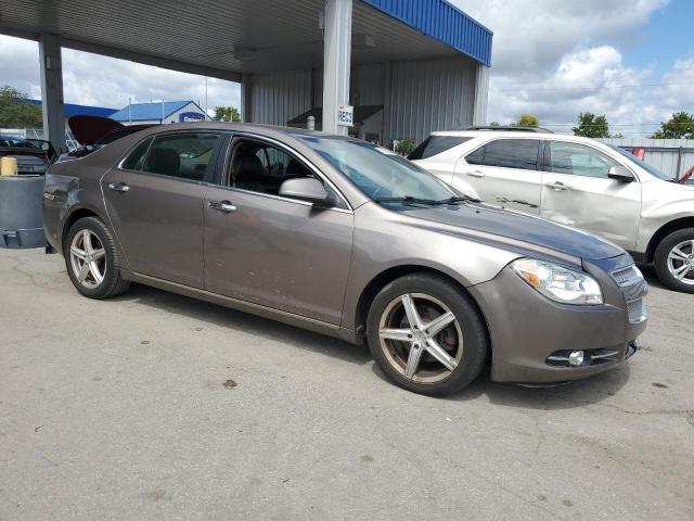 1G1ZE5E15BF178714 - 2011 CHEVROLET MALIBU LTZ ნაცრისფერი ფოტო 4