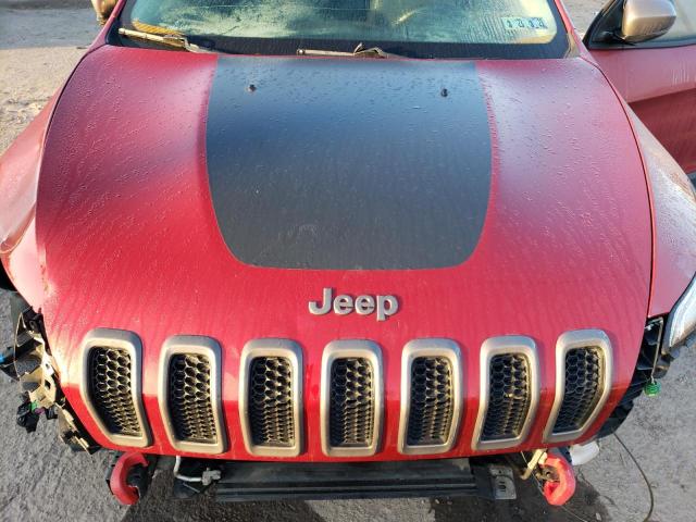 1C4PJMBS2GW189064 - 2016 JEEP CHEROKEE TRAILHAWK RED photo 12