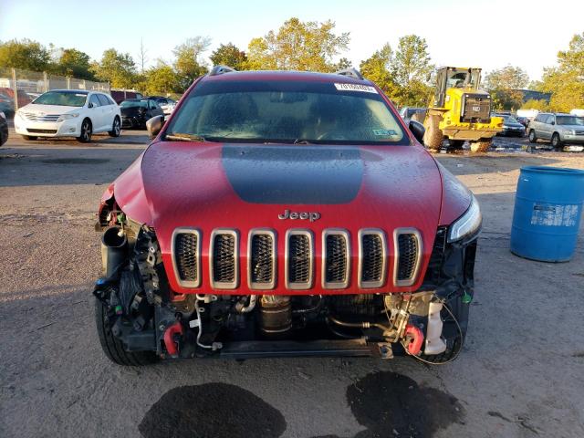 1C4PJMBS2GW189064 - 2016 JEEP CHEROKEE TRAILHAWK RED photo 5