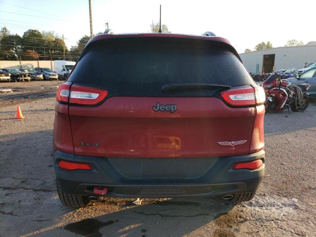 1C4PJMBS2GW189064 - 2016 JEEP CHEROKEE TRAILHAWK RED photo 6