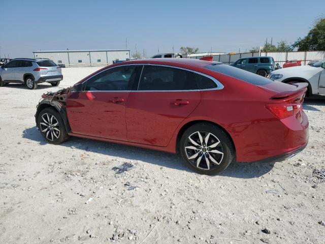 1G1ZG5ST1NF155791 - 2022 CHEVROLET MALIBU RS RED photo 2