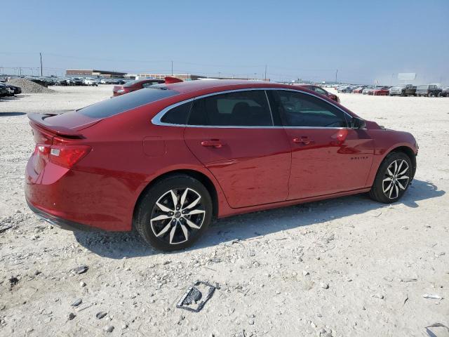 1G1ZG5ST1NF155791 - 2022 CHEVROLET MALIBU RS RED photo 3