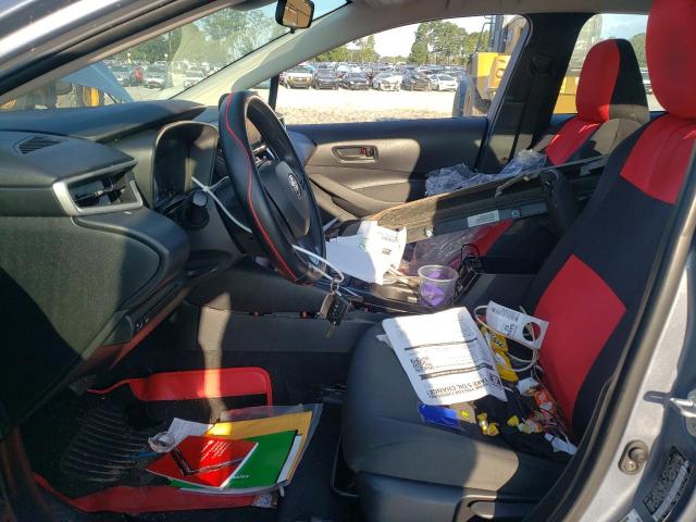 5YFEPMAE5NP324979 - 2022 TOYOTA COROLLA LE GRAY photo 7