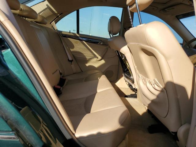 WDBRF61J11F088795 - 2001 MERCEDES-BENZ C 240 GREEN photo 10