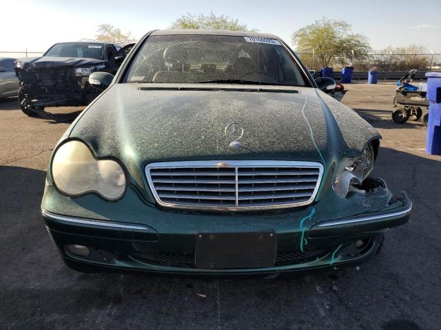 WDBRF61J11F088795 - 2001 MERCEDES-BENZ C 240 GREEN photo 5