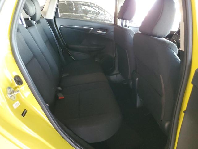JHMGK5H7XGX020795 - 2016 HONDA FIT EX YELLOW photo 10
