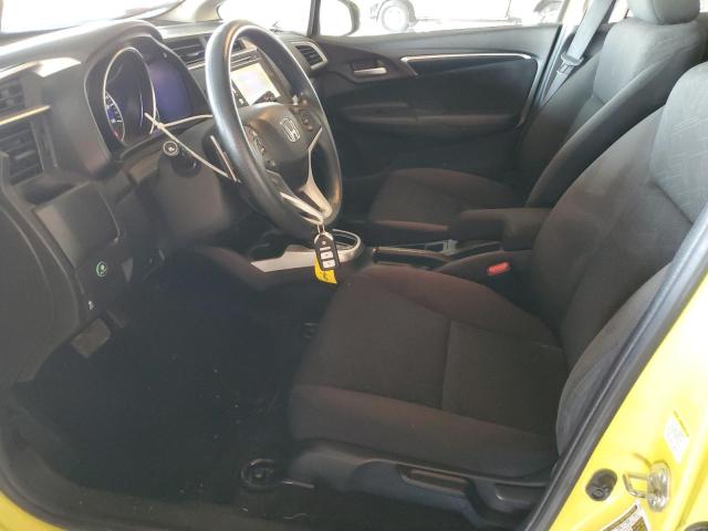 JHMGK5H7XGX020795 - 2016 HONDA FIT EX YELLOW photo 7