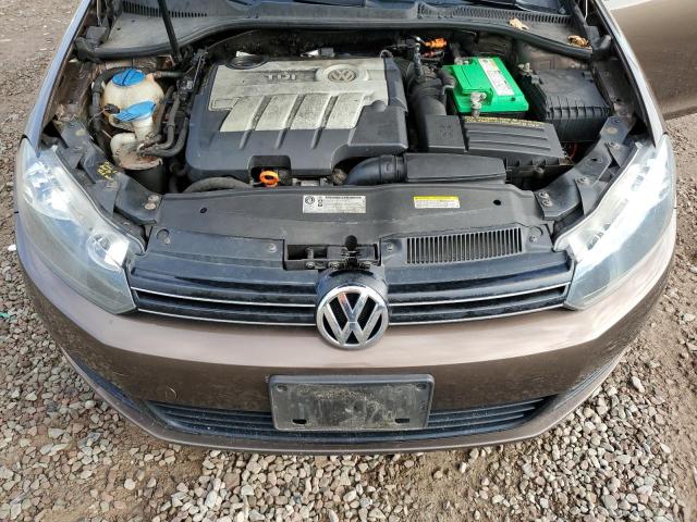 3VWPL7AJ1DM670730 - 2013 VOLKSWAGEN JETTA TDI ყავისფერი ფოტო 11