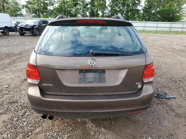 3VWPL7AJ1DM670730 - 2013 VOLKSWAGEN JETTA TDI ყავისფერი ფოტო 6