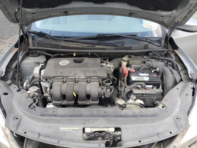 3N1AB7AP9DL771264 - 2013 NISSAN SENTRA S 银色 照片 11