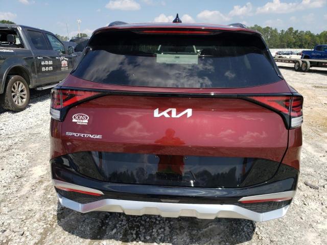 5XYK53AF1PG058007 - 2023 KIA SPORTAGE SX PRESTIGE RED photo 6