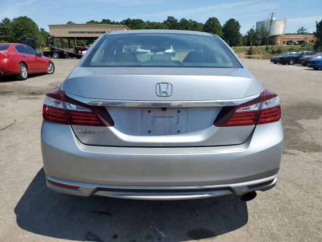 1HGCR2F33GA078276 - 2016 HONDA ACCORD LX SILVER photo 6