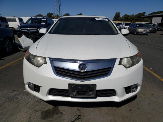 JH4CU2F65DC012771 - 2013 ACURA TSX TECH WHITE photo 5