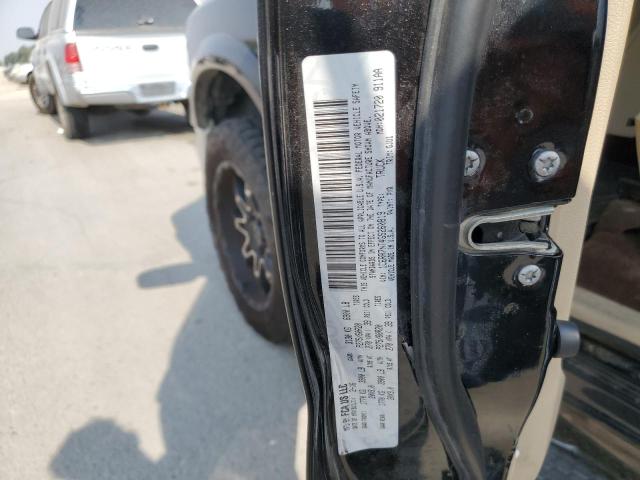 1C6RR7NT4GS260819 - 2016 RAM 1500 LARAMIE BLACK photo 12