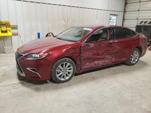 JTHBW1GG1H2138998 - 2017 LEXUS ES 300H RED photo 1