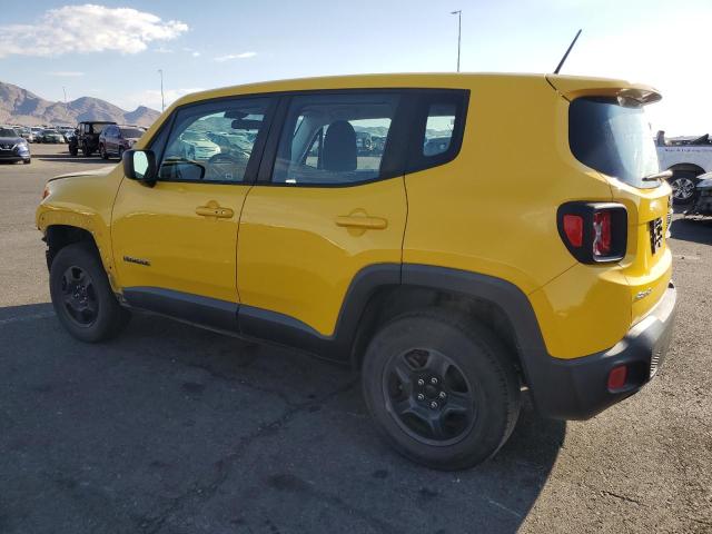 ZACCJBATXGPD35933 - 2016 JEEP RENEGADE SPORT YELLOW photo 2
