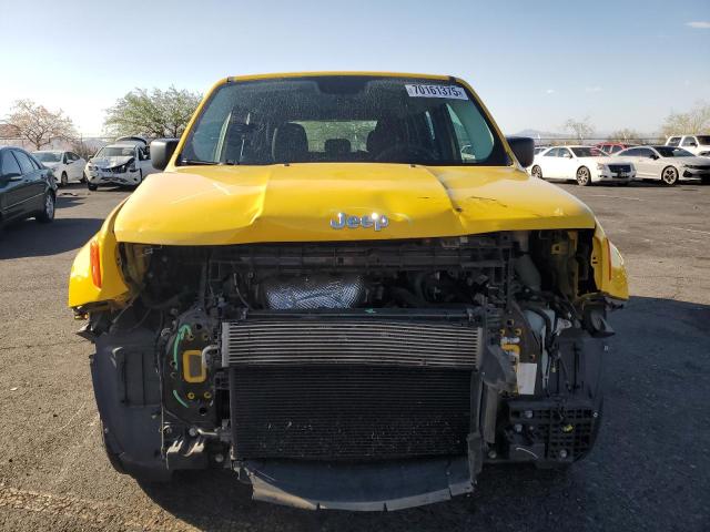 ZACCJBATXGPD35933 - 2016 JEEP RENEGADE SPORT YELLOW photo 5