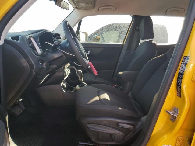 ZACCJBATXGPD35933 - 2016 JEEP RENEGADE SPORT YELLOW photo 7