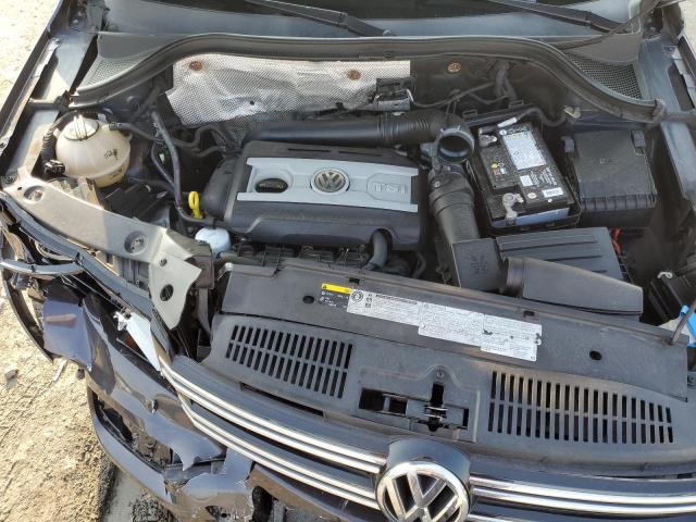 WVGBV7AX2GW501280 - 2016 VOLKSWAGEN TIGUAN S GRAY photo 12