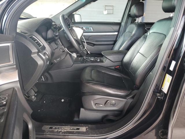 1FM5K8GT8HGA88163 - 2017 FORD EXPLORER SPORT შავი ფოტო 7