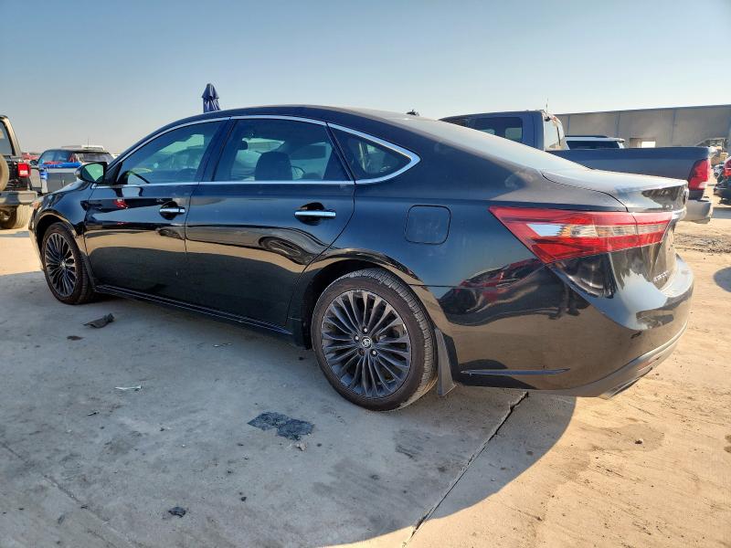 4T1BK1EB8HU258365 - 2017 TOYOTA AVALON XLE BLACK photo 2