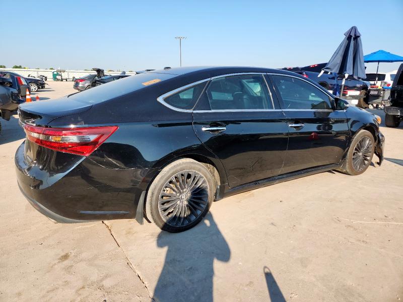 4T1BK1EB8HU258365 - 2017 TOYOTA AVALON XLE BLACK photo 3
